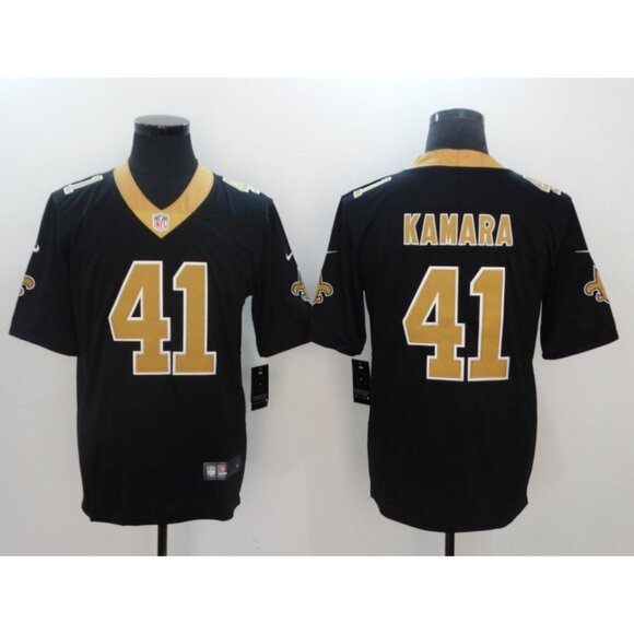 Mens Youths Kids Womens 41 Alvin Kamara Black VaporLimited Jersey